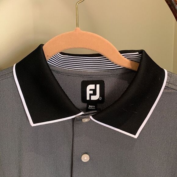 FootJoy L Gray Polo - Picture 6 of 7